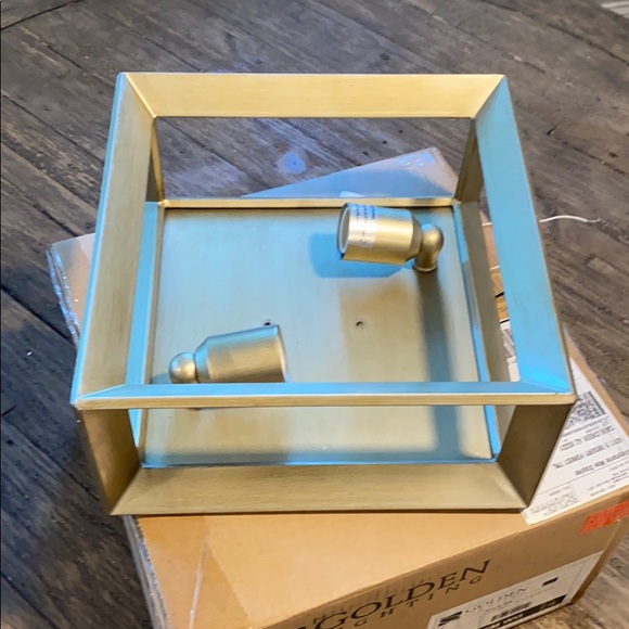 Golden Lighting Flush Mount Smyth Light Fixture - Picture 2 of 11